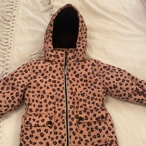 H&M weather resistant puffer coat